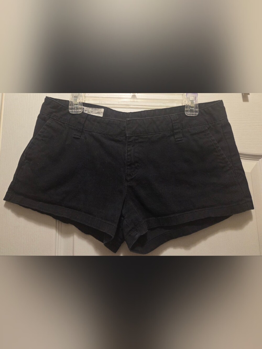 Hurley Black Cotton Shorts